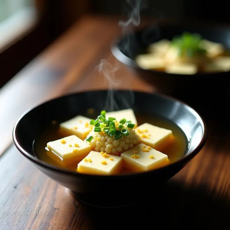Shiba Tofu con Caldo de Kombu: Receta Japonesa Vegana y Depurativa