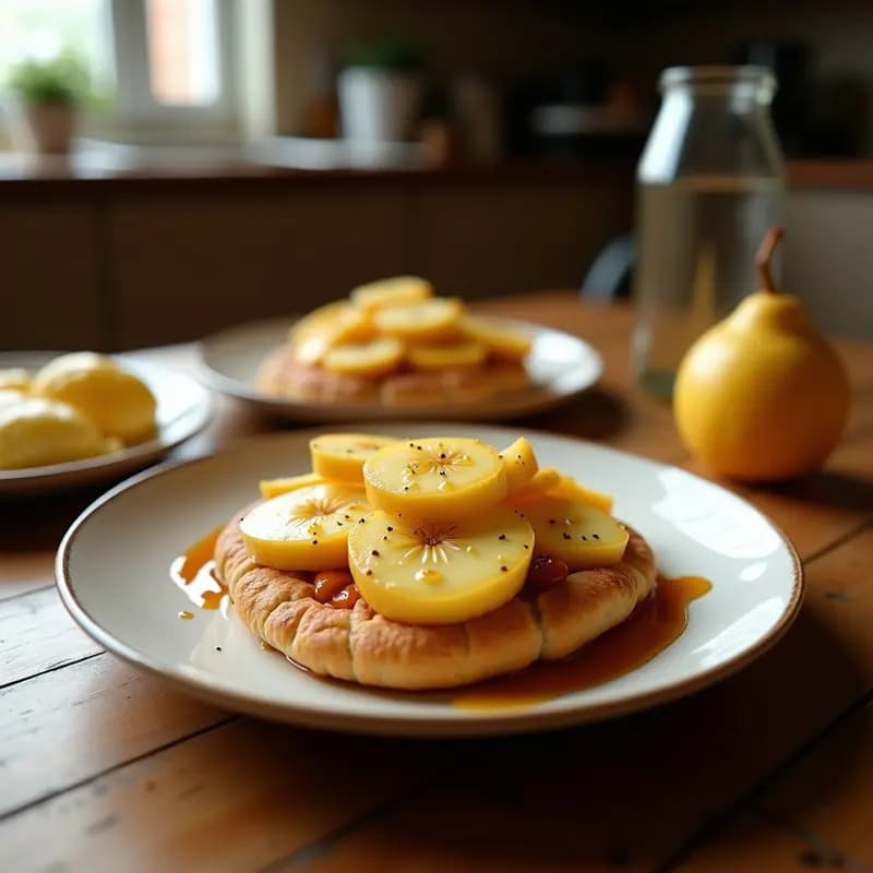 Smoor Broodje Holandés con Queso Gouda y Manzana: Desayuno Dulce-Salado en 10 Minutos