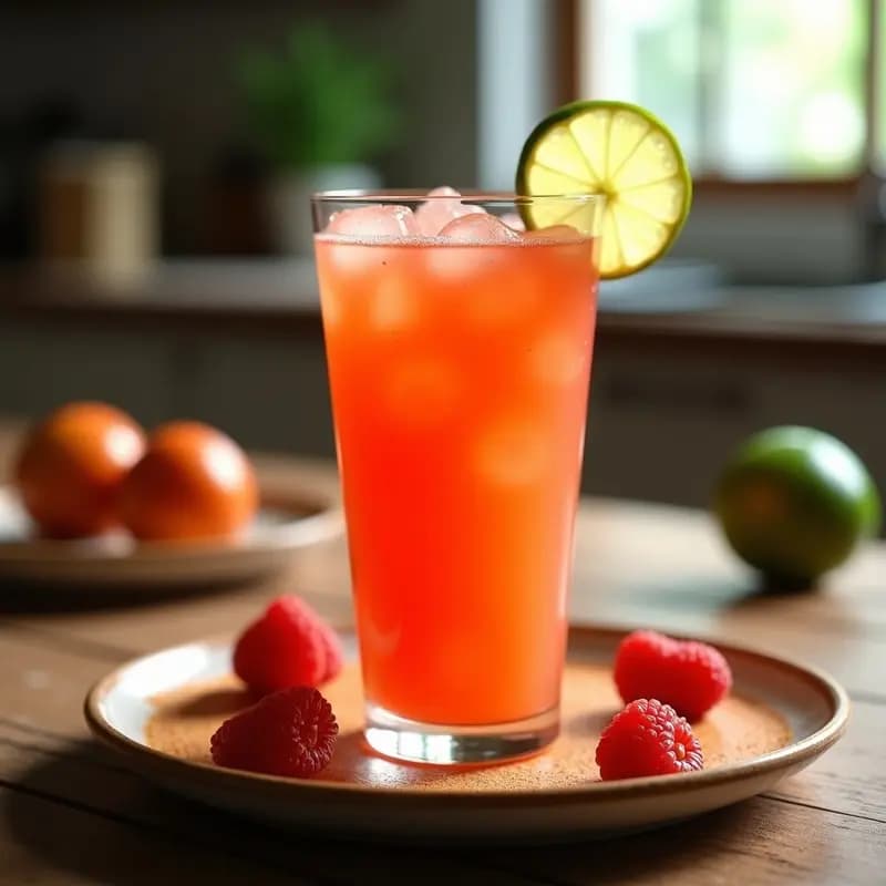 Smoothie de Acerola y Guaraná: Bebida Brasileira Energética Sin Azúcar con Toque Ácido