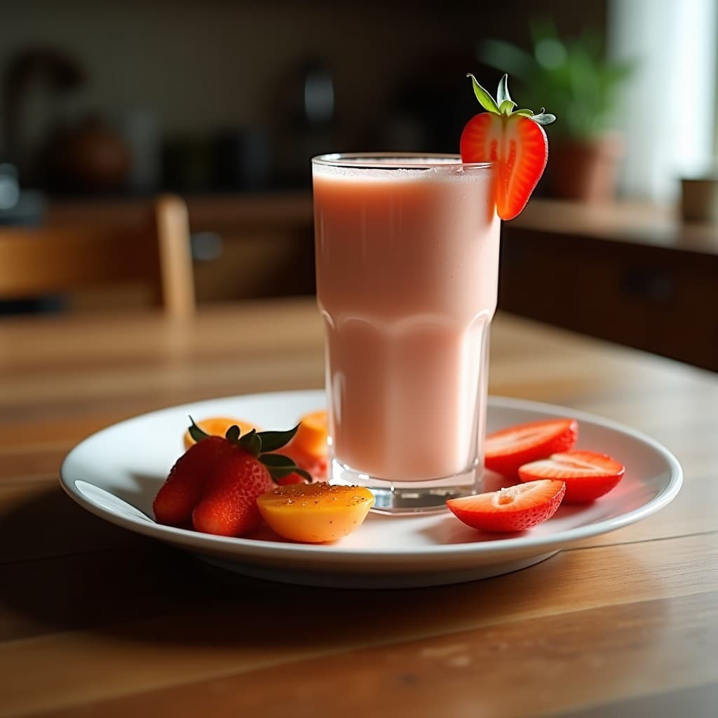 Smoothie de Acerola y Guaraná con Leche de Coco: Bebida Energética Brasilera
