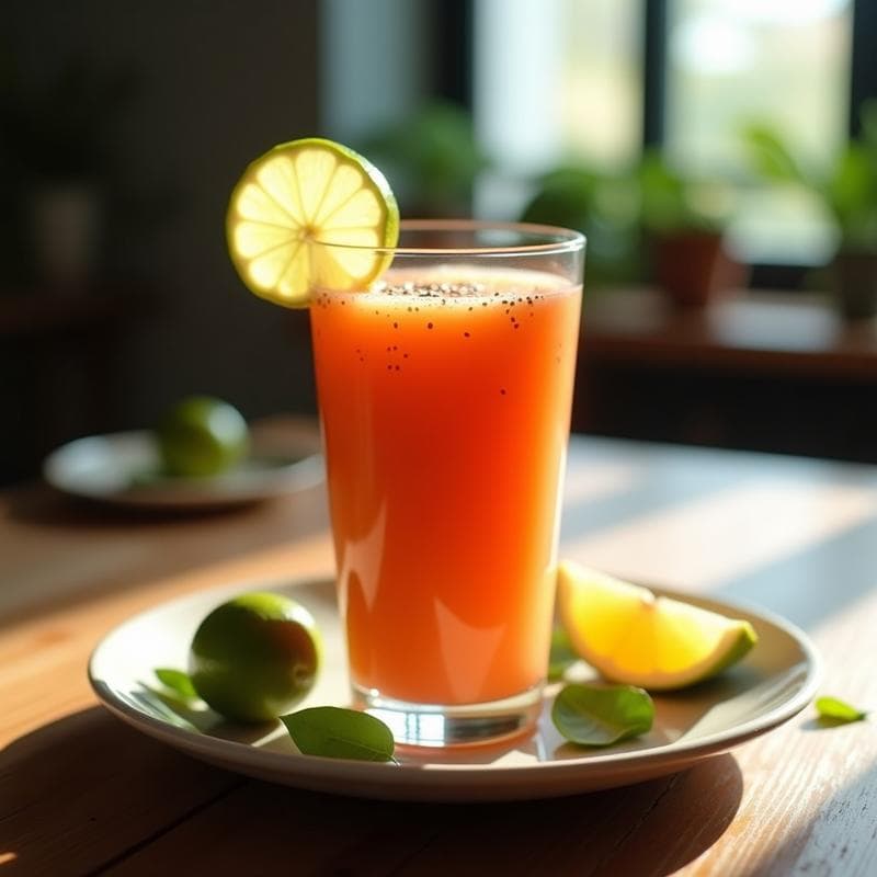 Smoothie de Acerola y Jengibre: Batido Brazileño Antiinflamatorio en 5 Minutos