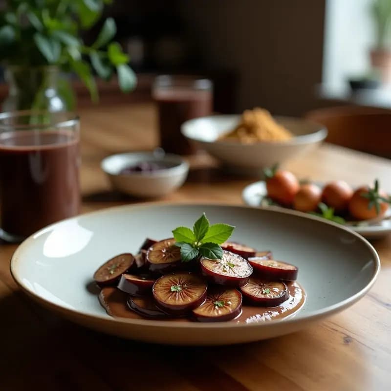 Smoothie de Berenjena y Chocolate Vegano: Receta Energética y Sin Azúcar para el Desayuno