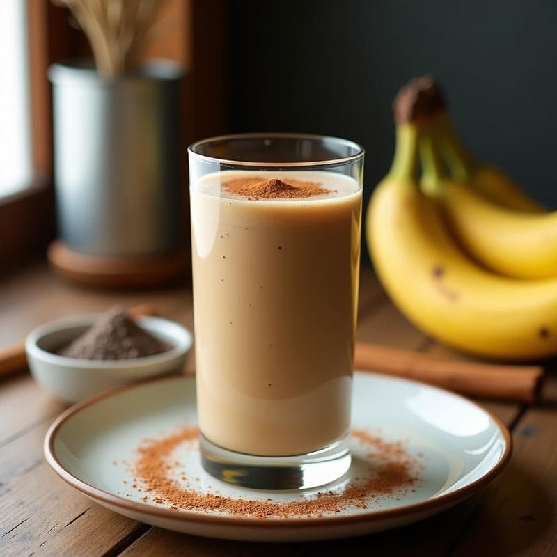 Smoothie de Café de Achicoria y Canela: Receta Proteica y Sin Cafeína para Energía Sostenida