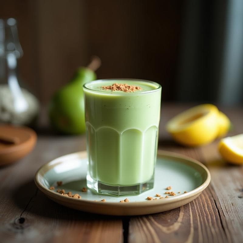 Smoothie Azul de Matcha y Leche de Coco: Receta Energética en 5 Minutos con Antioxidantes