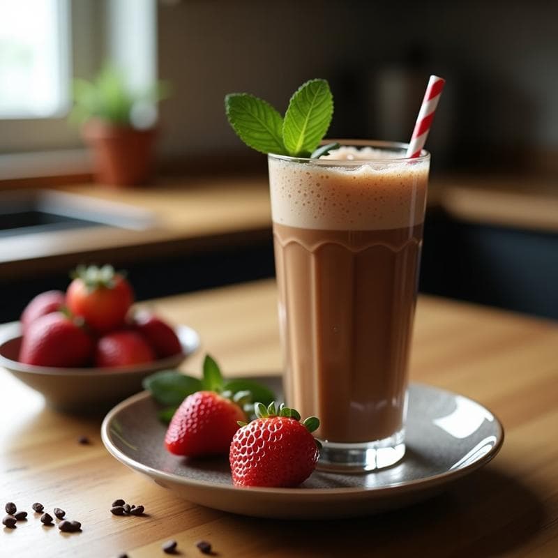 Smoothie de Café y Cacao Energético: Receta Keto en 5 Minutos con Máximo Rendimiento
