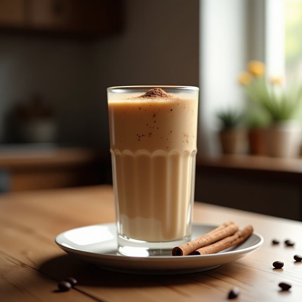 Smoothie de Café y Canela Proteico: Receta Energética Sin Azúcar para Mañanas Activas