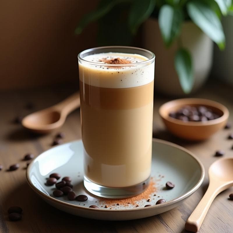 Smoothie de Café Proteico Overnight: Receta Sin Horno para Desayunar como un Campeón