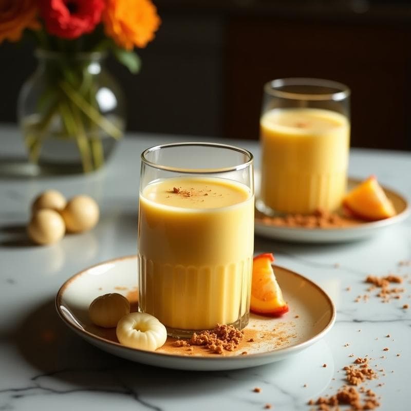 Smoothie de Cúrcuma, Plátano y Leche de Camello: Bebida Antiinflamatoria y Energética en 5 Minutos