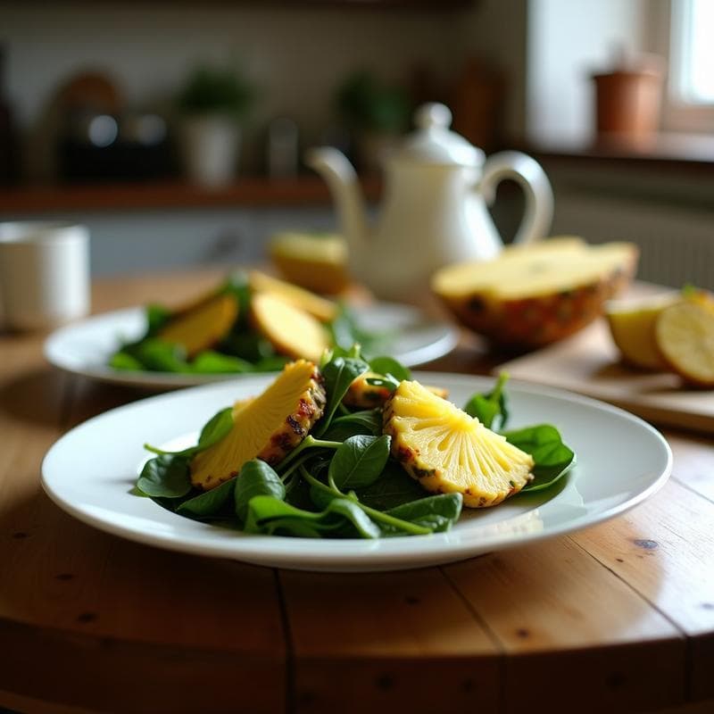 Smoothie de Espinaca y Piña: Receta Antiinflamatoria y Digestiva en 5 Minutos
