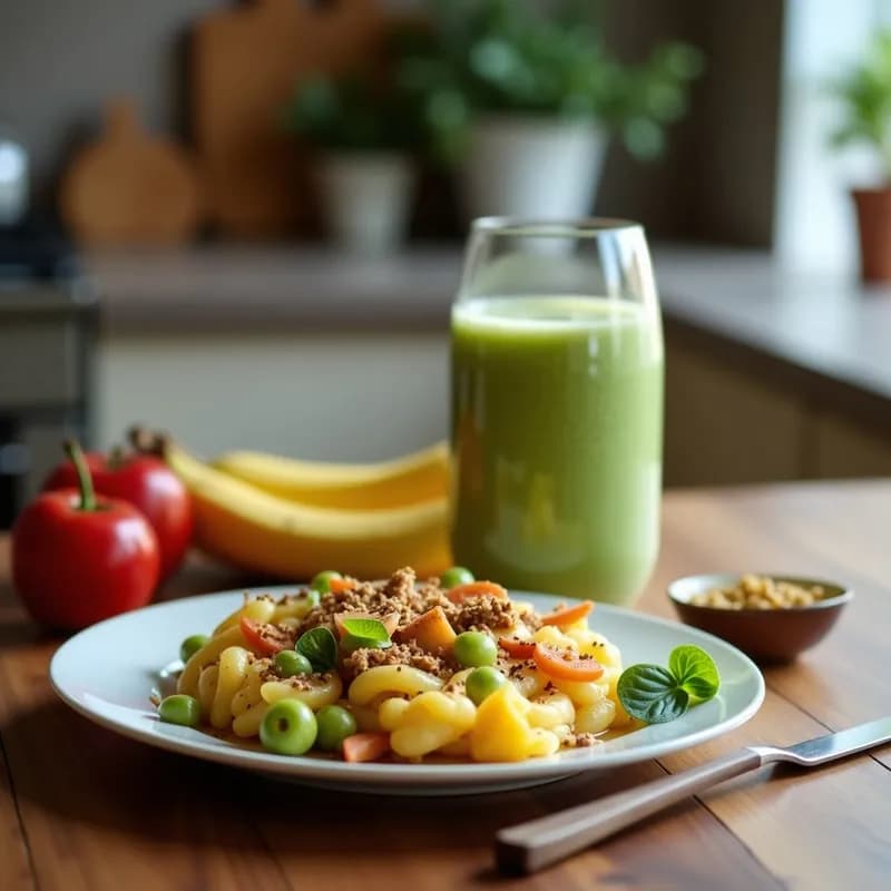 Smoothie de Espinacas y Plátano: Receta Energética en 5 Minutos con Superalimentos