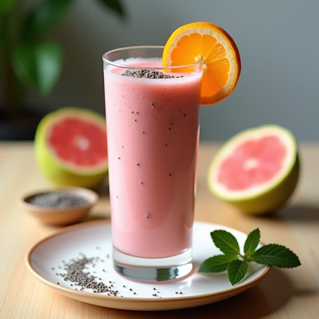 Smoothie de Guayaba y Aloe Vera: Bebida Tropical Sin Lactosa para Digestión