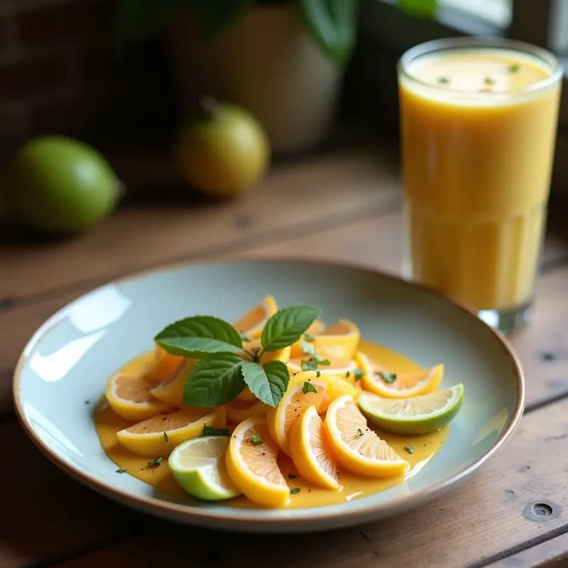 Smoothie de Guayaba y Chía con Leche de Coco: Desayuno Colombiano Antiinflamatorio