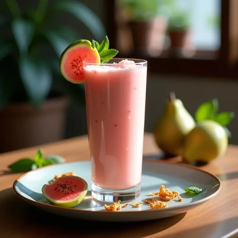 Smoothie de Guayaba y Kokum: Bebida India Detox y Rica en Vitamina C