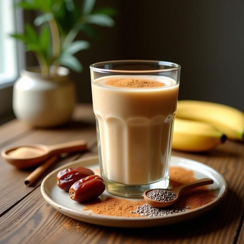 Smoothie de Maca y Canela: Receta Energética y Alta en Proteína para Deportistas
