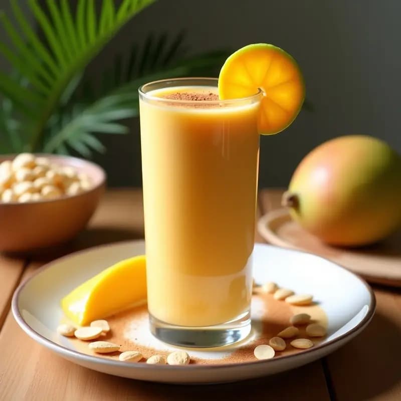 Smoothie de Maracaibo con Mango, Guayaba y Yogur Griego: Bebida Venezolana Energizante