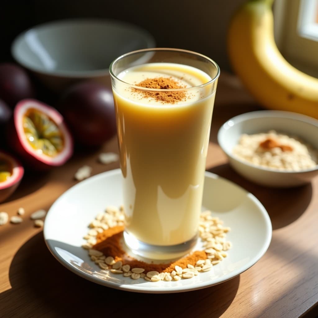 Smoothie de Maracuyá y Avena con Semillas de Sacha Inchi: Desayuno Peruano Alto en Omega-3