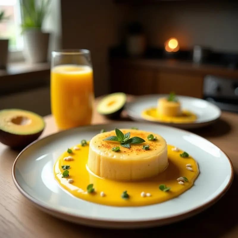 Smoothie de Maracuyá y Plátano: Bebida Colombiana Energética con Semillas de Chía