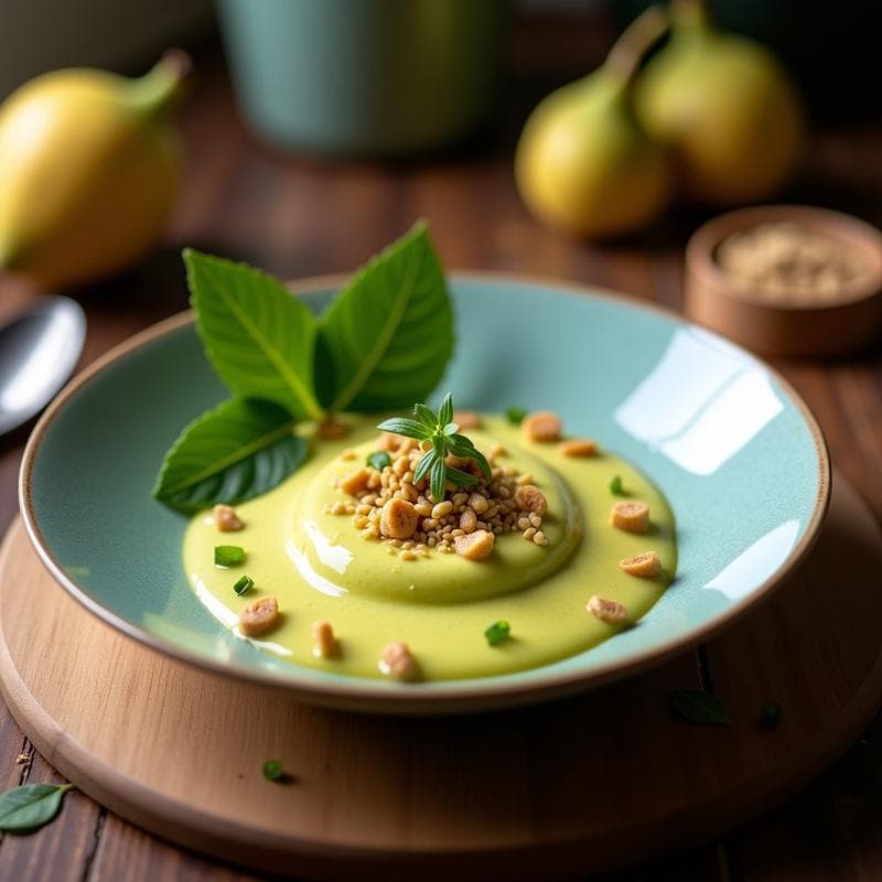 Smoothie de Moringa y Maracuyá con Leche de Anacardo: Batido Depurativo Alto en Antioxidantes