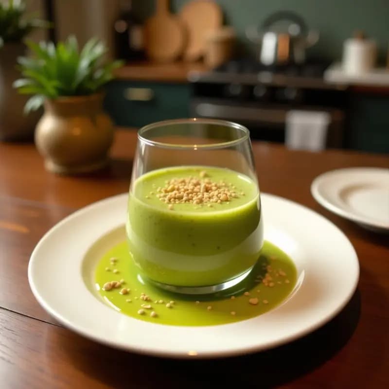 Smoothie de Papaya Verde y Chía con Leche de Anacardo: Bebida Detox y Saciante