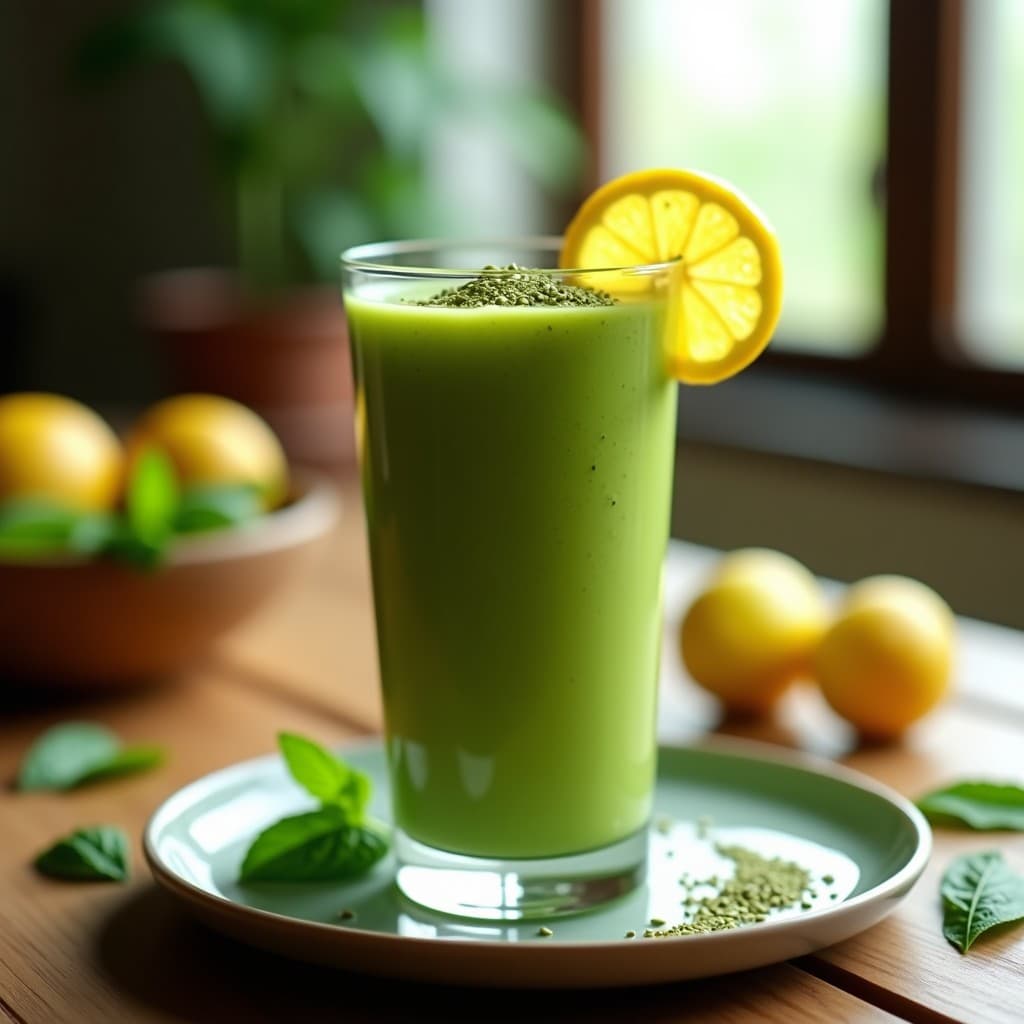 Smoothie de Papaya Verde y Semillas de Moringa: Bebida Filipina Energizante