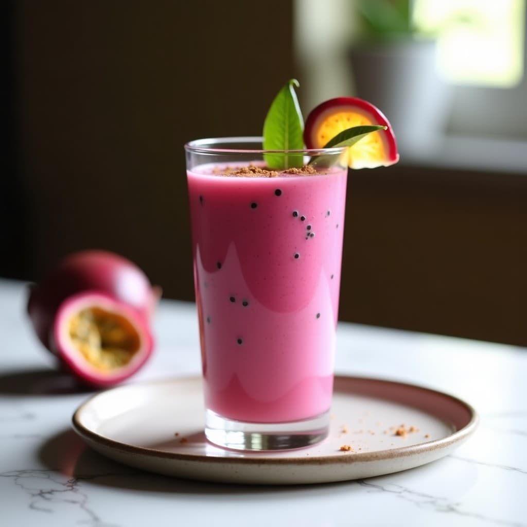 Smoothie de Pitahaya y Aloe Vera con Semillas de Chía: Bebida Colombiana Depurativa