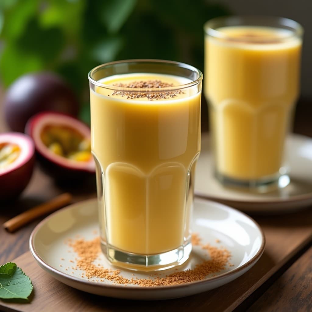 Smoothie de Péalo de Psyllium y Maracuyá: Bebida Keto Sin Carbohidratos