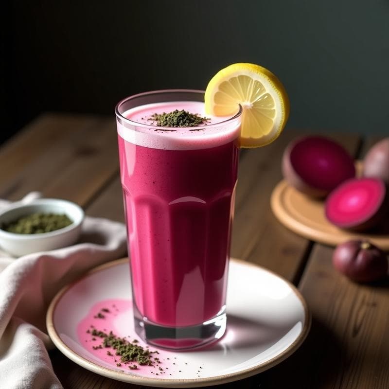 Smoothie de Remolacha y Gosha: Receta Detox Polaca con Toque Dulce