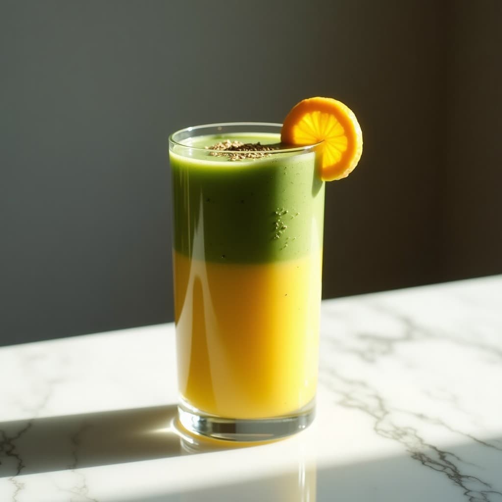 Smoothie de Spirulina y Maracuyá: Bebida Detox y Alta en Proteína para Deportistas