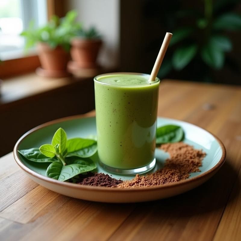 Smoothie de Verduras Ocultas con Chocolate: Receta Proteica y Sin Azúcar para Niños