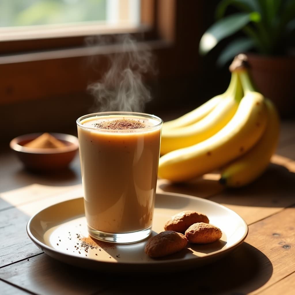 Smoothie de Vizcacha y Banana con Canela: Bebida Boliviana Tradicional Energizante
