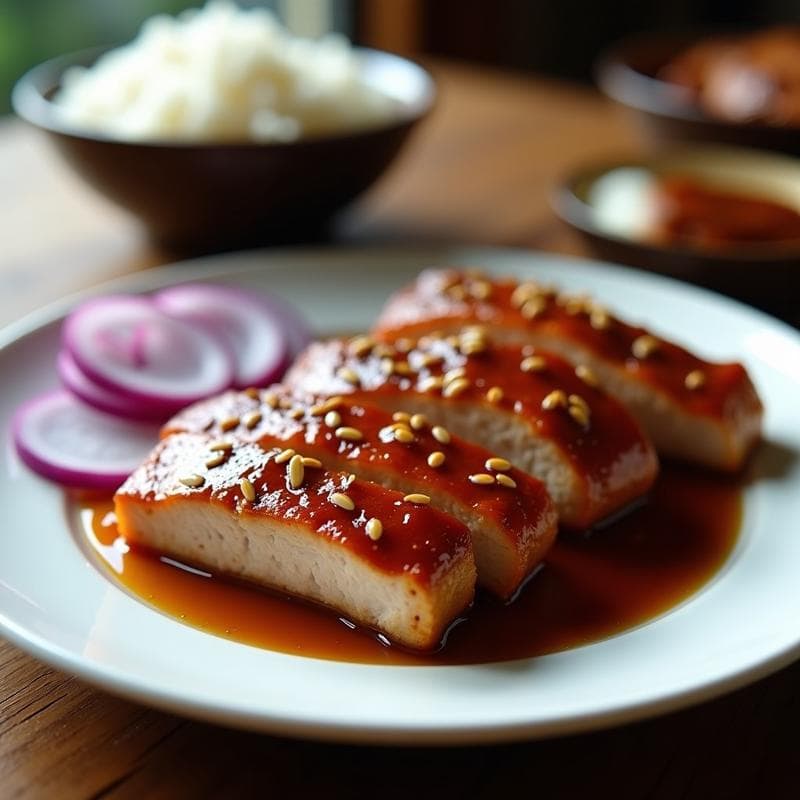 Solomillo de Cerdo Marinado en Salsa Teriyaki Casera: Receta en Airfryer con Toque Japonés