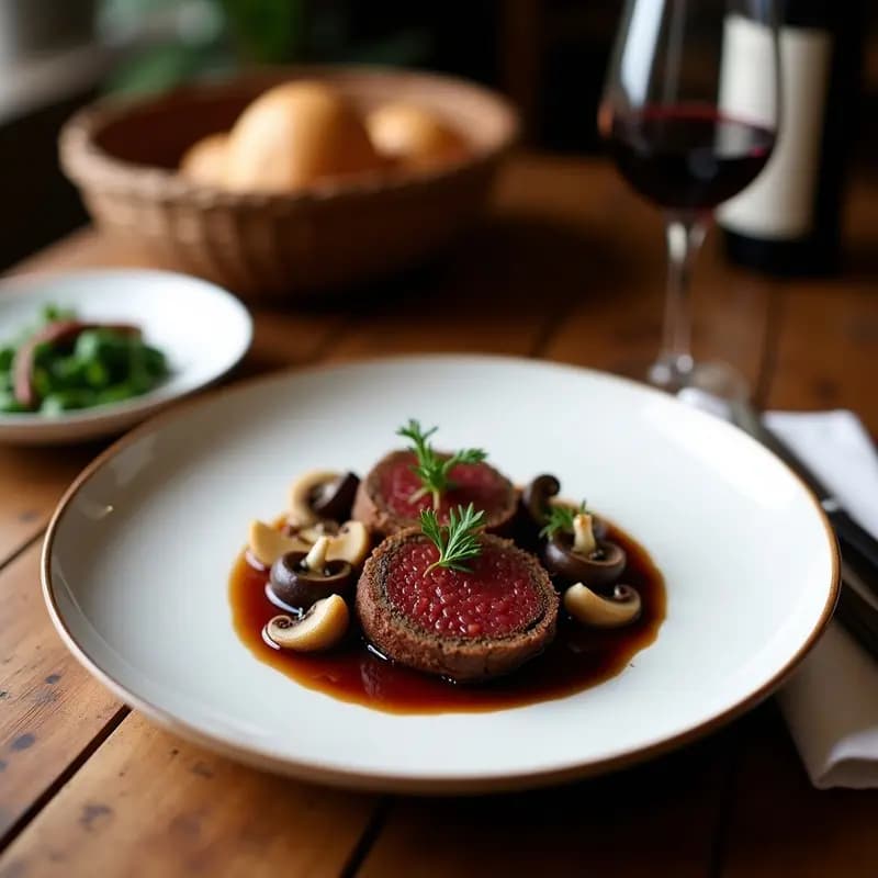 Solomillo Ibérico con Hongos al Oporto: Receta Gourmet en 30 Minutos con Toque de Lujo