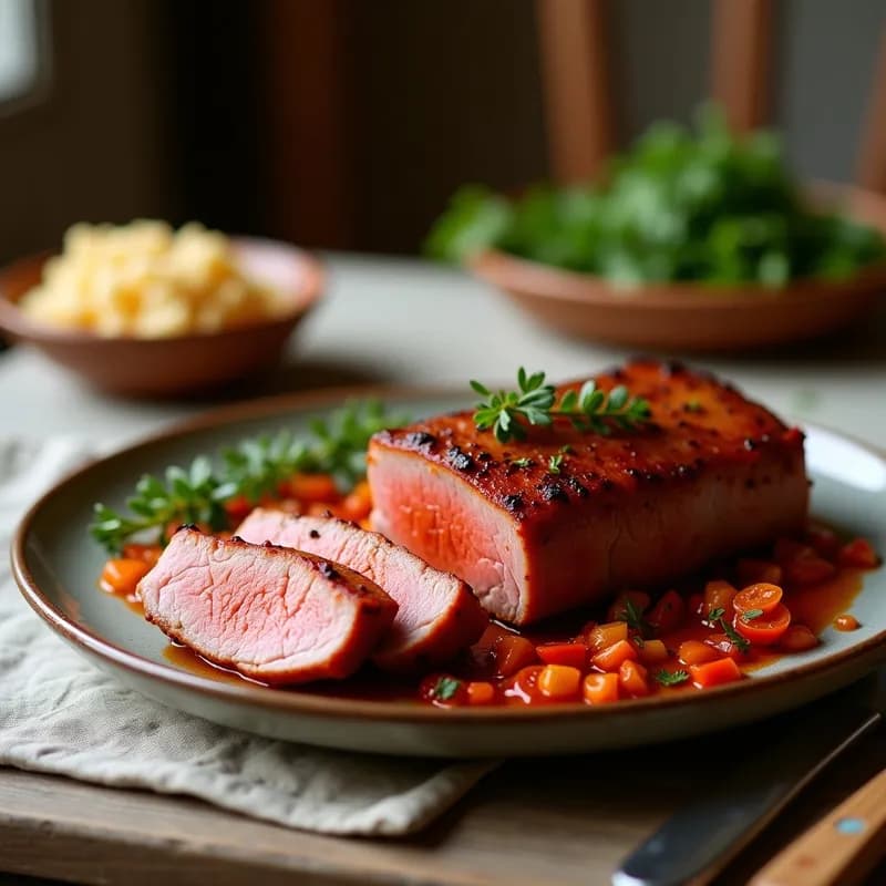 Solomillo Ibérico Marinado: Receta con Pimentón Dulce y Reposo de 24 Horas para Carnes Jugosas