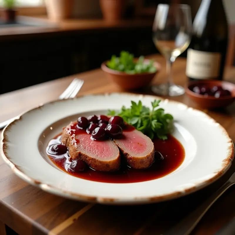 Solomillo Ibérico con Salsa de Ciruelas Pasas: Receta en Thermomix en 30 Minutos