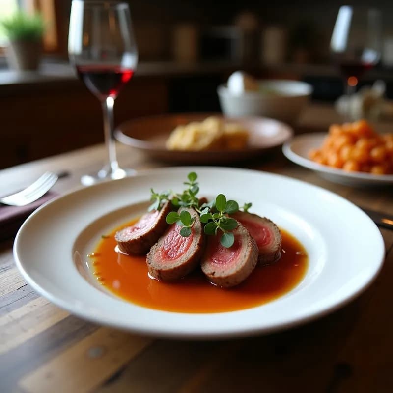 Solomillo Ibérico con Salsa Pedro Jiménez: Receta Gourmet en 20 Minutos