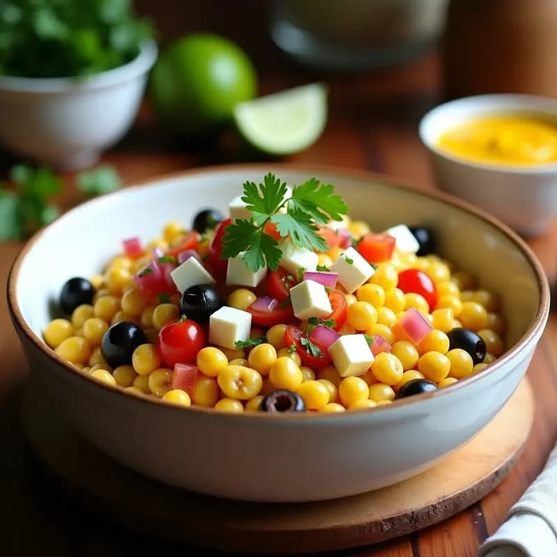 Solteritos Peruanos: Receta Auténtica con Maíz, Garbanzos y Queso Fresco en 30 Minutos