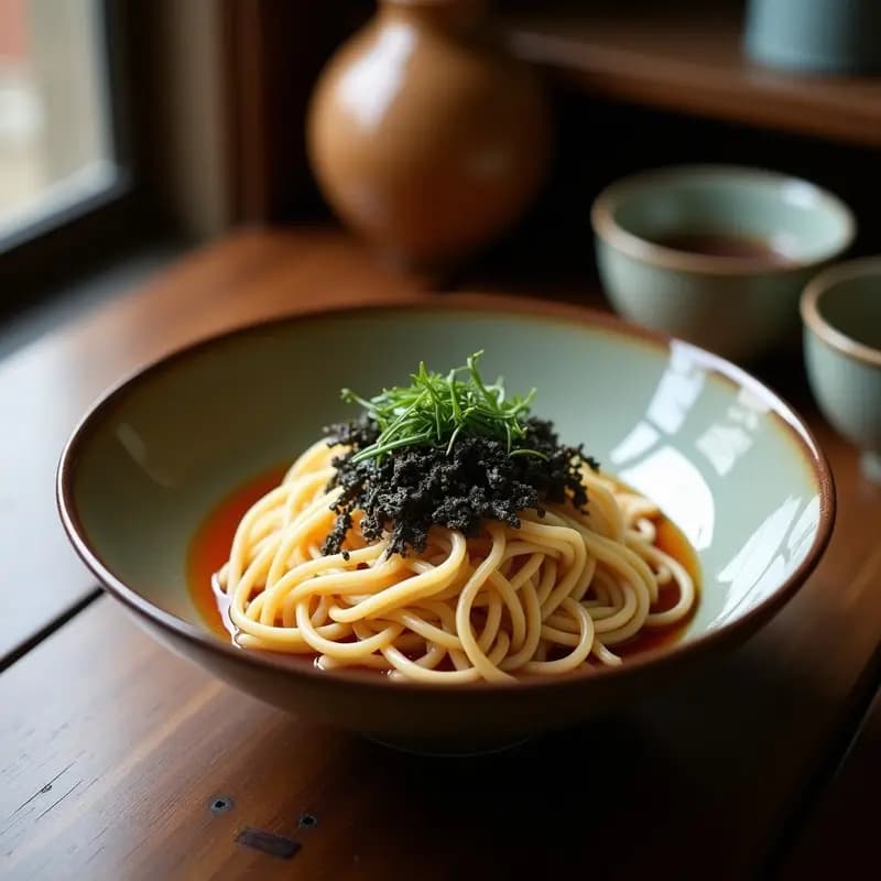 Somen Nagashi con Caldo de Dashi y Jengibre: Fideos Japoneses de Verano en Agua Helada