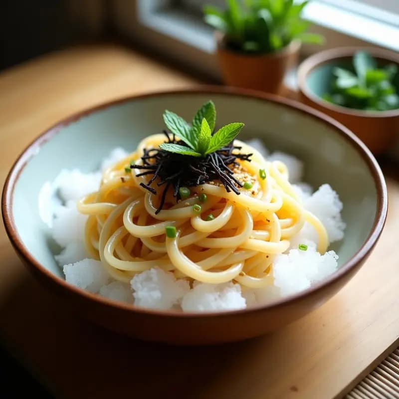 Somen Nagashi Japonés con Fideos de Konjac: Receta de Verano Keto
