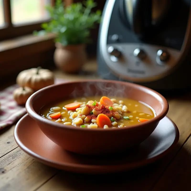 Sopa Aislante Térmica: Receta en Thermomix para Invierno en 25 Minutos
