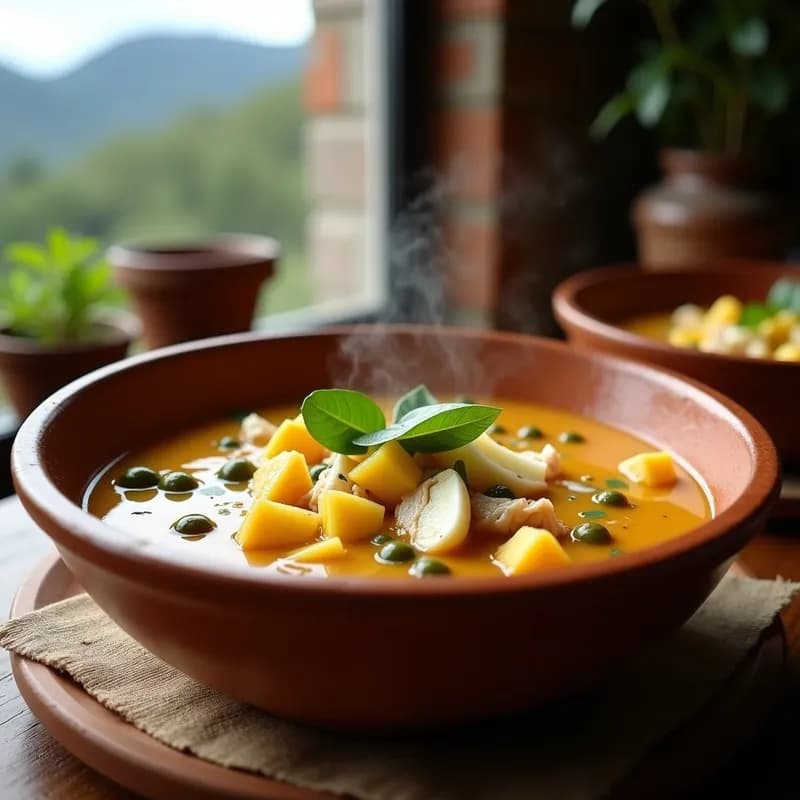 Sopa de Ajíaco Venezolana: Receta Auténtica en Olla Express con Toque Andino