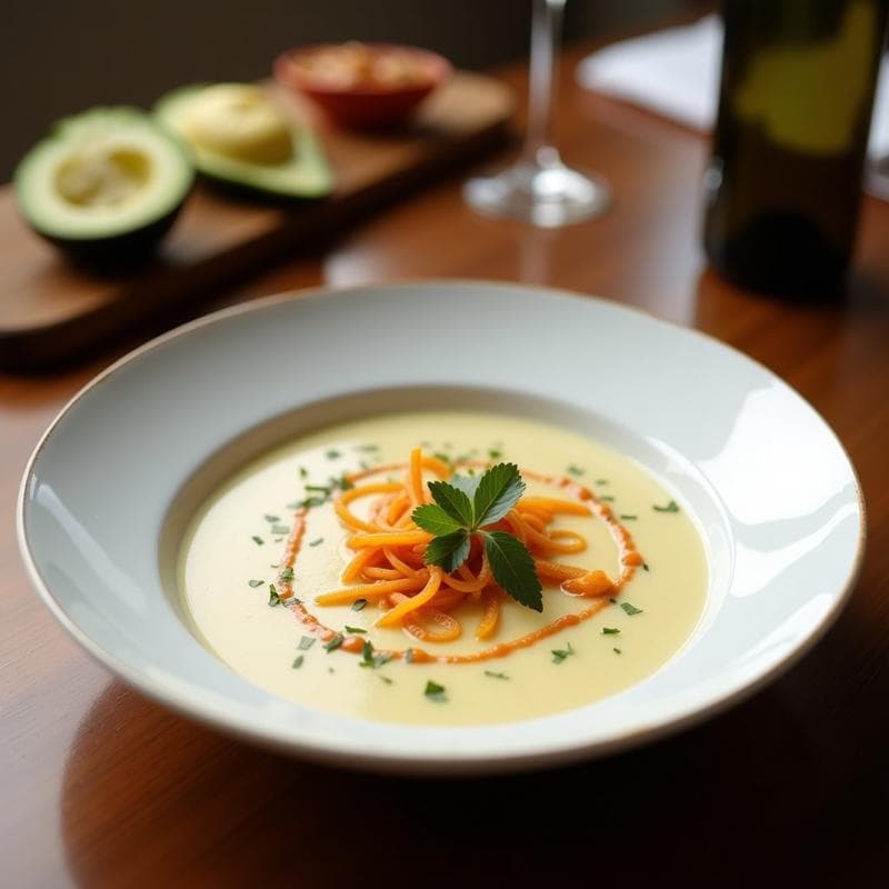 Sopa de Ajo Blanco con Uva Moscatel: Receta Andaluza Refrescante y Sin Cocción
