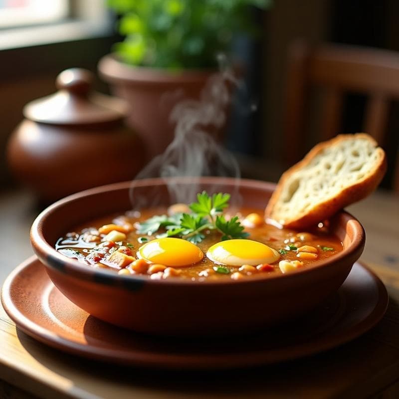 Sopa de Ajo Castellano en Airfryer: Receta Tradicional Rápida y Reconfortante
