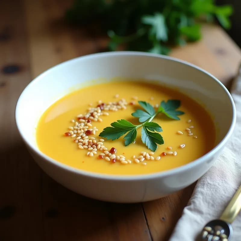 Sopa de Ajo Negro y Coliflor: Receta Vegana Ultracremosa en 25 Minutos