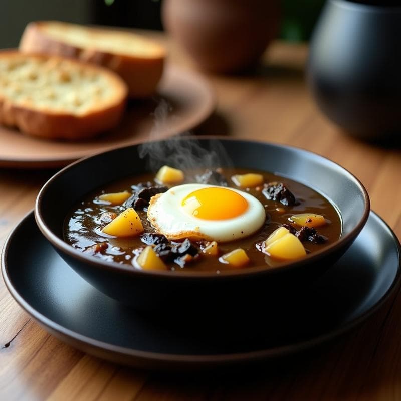 Sopa de Ajo Negro en Thermomix: Receta Express con Sabor a Umami en 15 Minutos