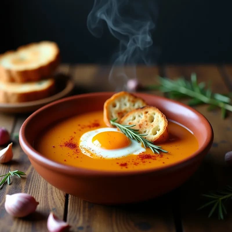 Sopa de Ajo Rojo Asado: Receta en Thermomix Ultracremosa y Reconfortante