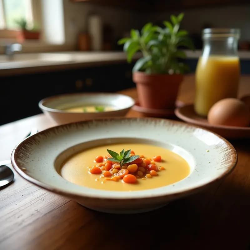 Sopa Ajoblanco con Almendras Crudas: Receta Vegana Fría en 10 Minutos