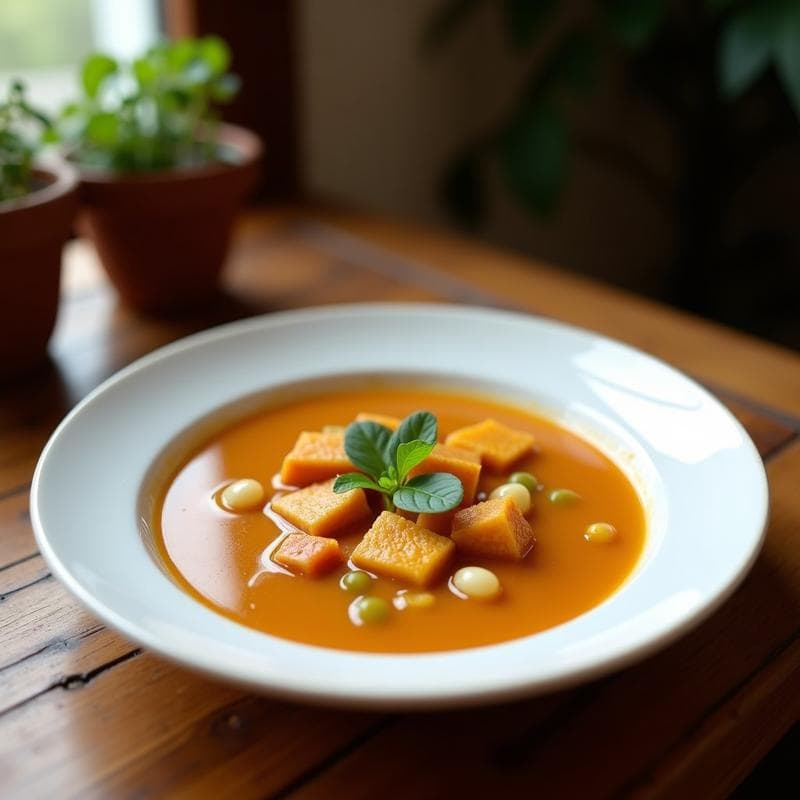 Sopa de Algas Dulse y Calabacín: Receta Irlandesa Detox en Olla Express