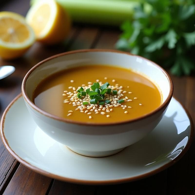Sopa de Algas Dulse y Caldo de Misos: Receta Irlandesa Vegana en Thermomix