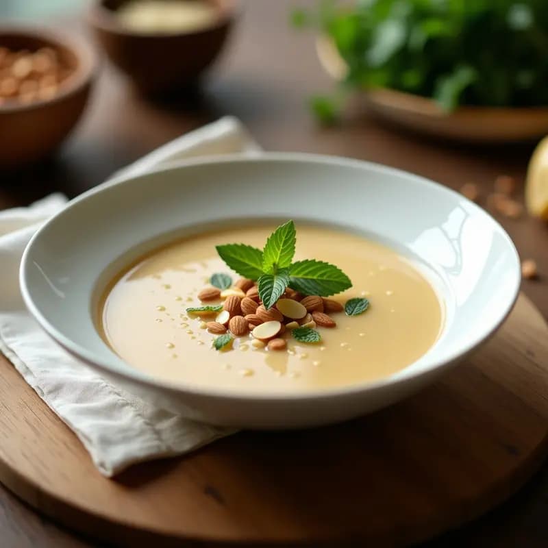 Sopa de Almendras Andaluza: Receta Fría o Caliente para Cualquier Época
