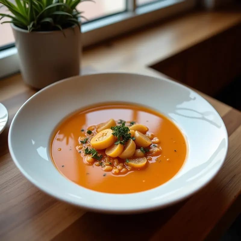 Sopa de Almendras con Espárragos trigueros: Primer Plato de Semana Santa
